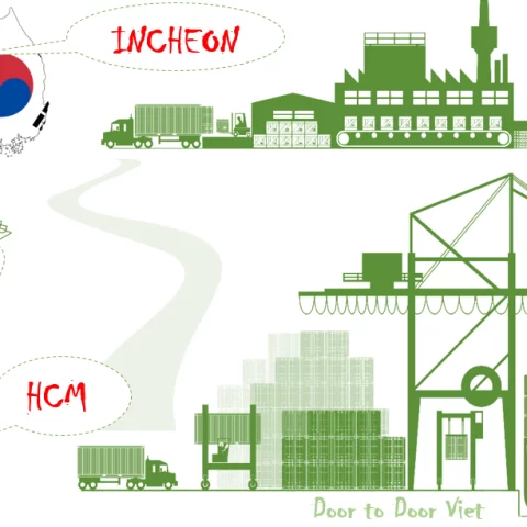 vận chuyển từ incheon về hcm
