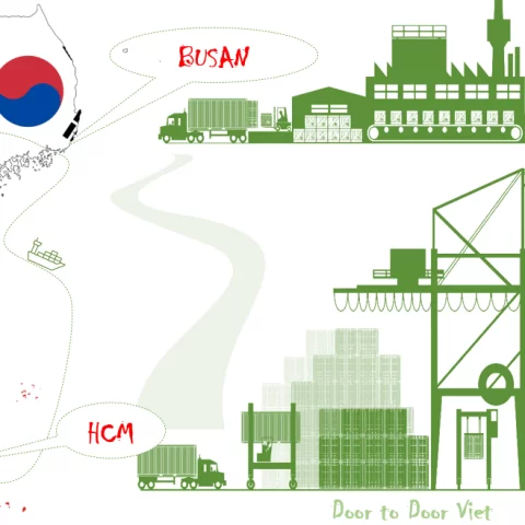 vận chuyển hàng từ busan về hcm