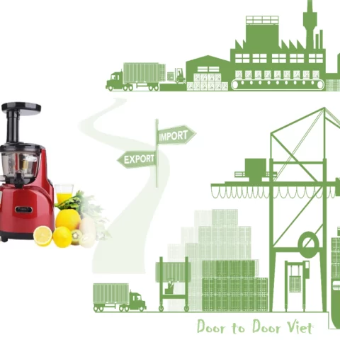 quy trình nhập khẩu máy ép trái cây