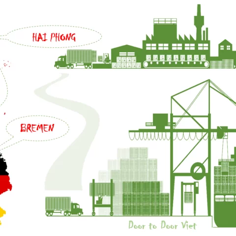 vận chuyển hàng từ hải phòng đi bremen