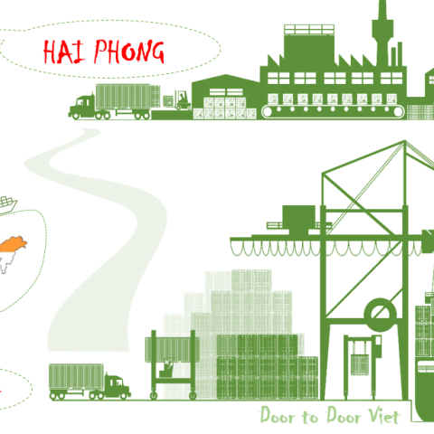 vận chuyển hàng từ hải phòng đi chennai