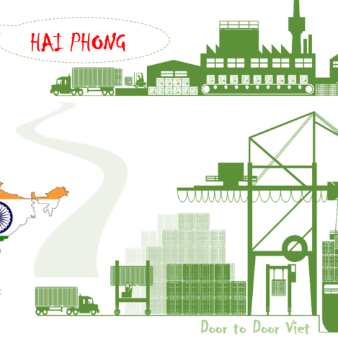 vận chuyển hàng hóa từ Hải phòng đi mumbai