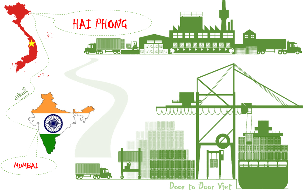 Cước vận chuyển từ Hải Phòng đi Mumbai