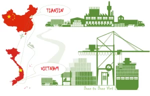 cước vận chuyển từ Tianjin về Việt Nam