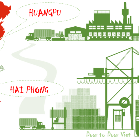 vận chuyển từ Huangpu về Hải Phòng