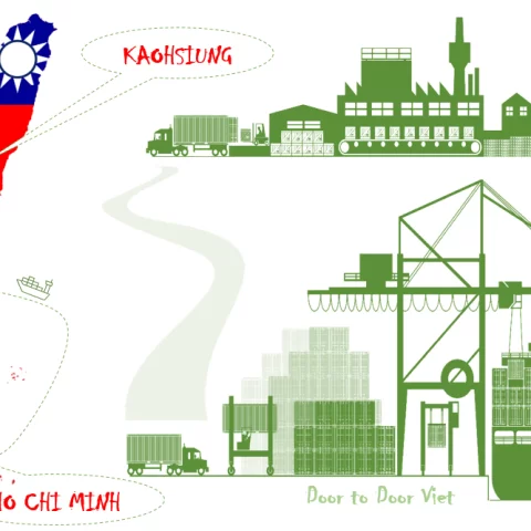 vận chuyển hàng từ hcm đi kaohsiung