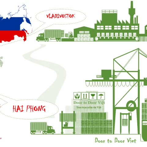 cước vận chuyển từ vladivostok về hải phòng