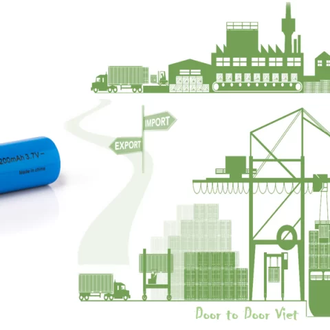 nhập khẩu pin lithium