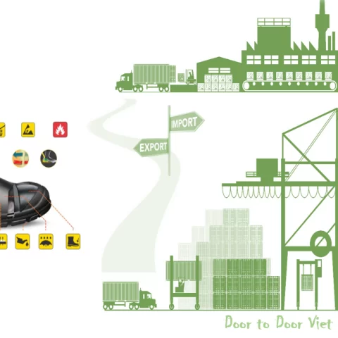 quy trình nhập khẩu giày bảo hộ