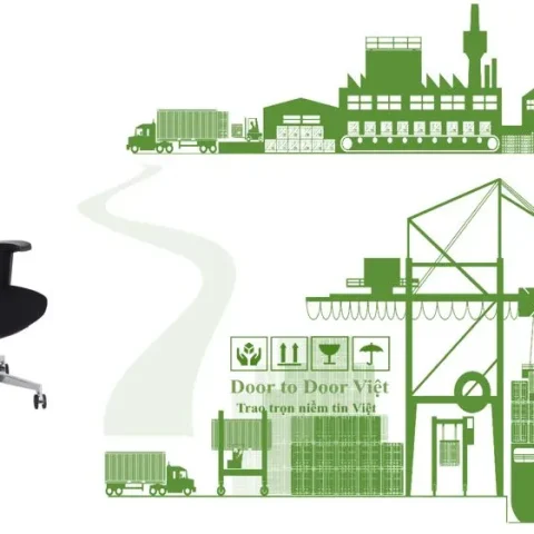 quy trình nhập khẩu ghế văn phòng