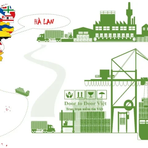 vận chuyển hàng từ Hà Lan về Việt Nam